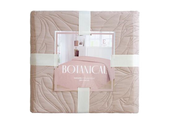 Narzuta 170 x 210 cm beżowy Botanical