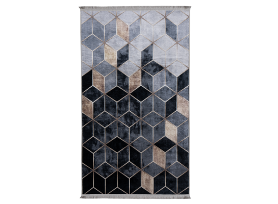 Dywan drukowany ARNO petra 50 x 80 cm czarny