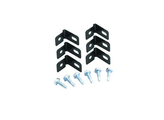 Klips montażowy avoclip ocynk czarny 6 sztuk Polbram