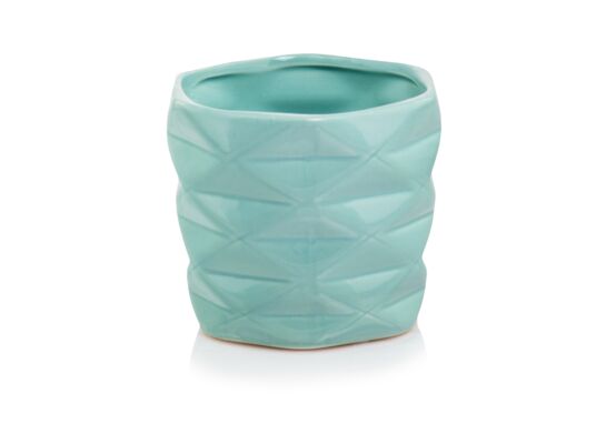 Osłonka ceramiczna miętowa 13 cm