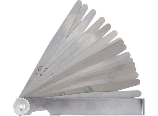 Szczelinomierz 17 list 100 mm 0,02 x 1 mm Proline