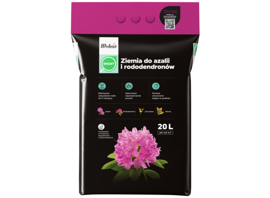 Ziemia do azalii i rododendronów WOKAS Smart 20 l