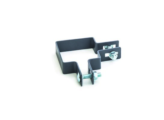 Obejma narożna ocynk antracyt struktura 7 x 7 cm Polbram