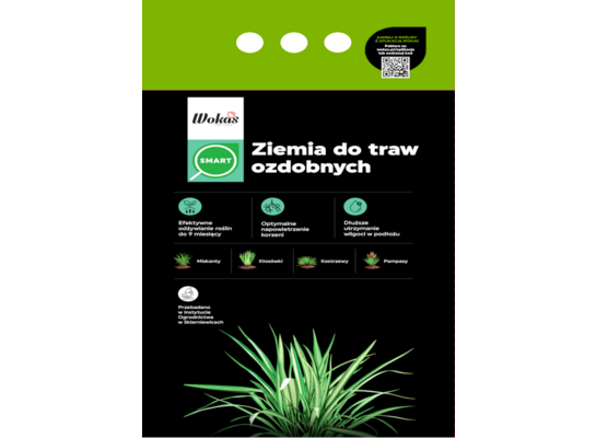Ziemia do traw ozdobnych 10 l Wokas