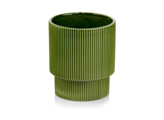 Osłonka ceramiczna dark green 15 cm