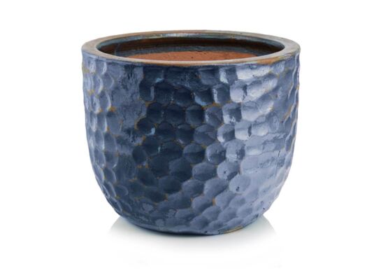 Donica mrozoodporna niebieska 25 cm
