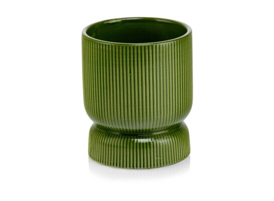 Osłonka ceramiczna dark green 15 cm
