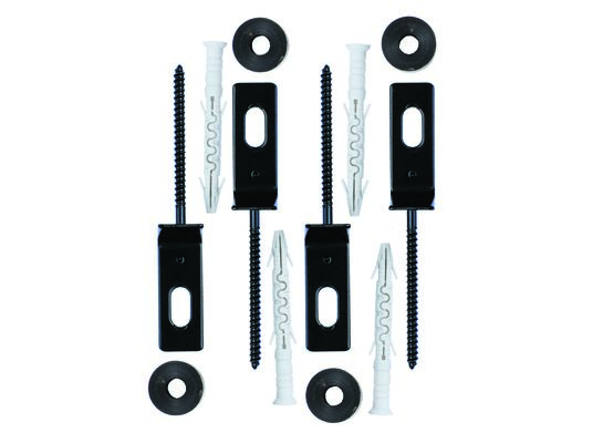 Łącznik do przęsła O ocynk czarny 4 sztuki Polbram