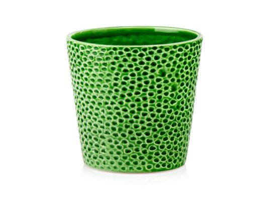 Osłonka ceramiczna zielona 13 cm