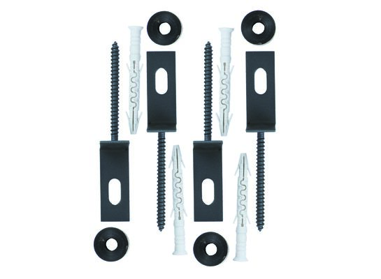 Łącznik do przęsła O ocynk antracyt struktura 4 sztuki Polbram