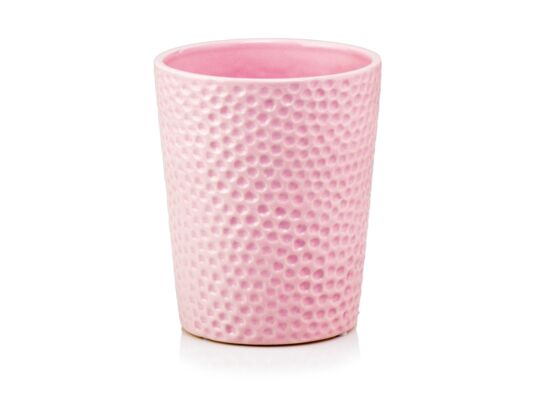 Osłonka ceramiczna różowa 11 cm