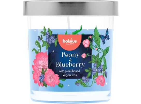 Świeca zapachowa w szkle Peony & Blueberry