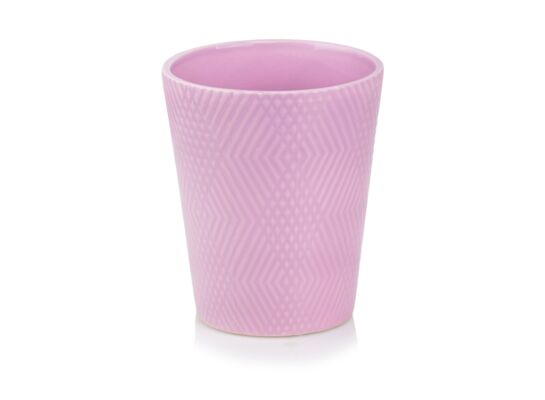 Osłonka ceramiczna różowa 15 cm