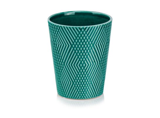 Osłonka ceramiczna turkusowa 15 cm