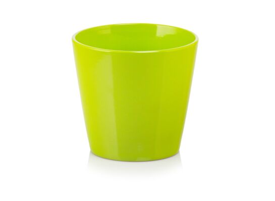 Osłonka ceramiczna zielona 8 cm