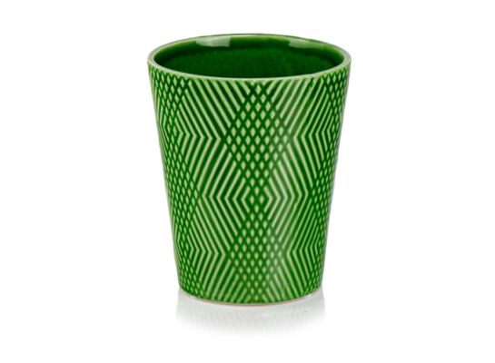 Osłonka ceramiczna zielona 15 cm