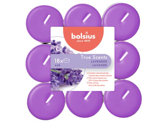 Podgrzewacze zapachowe Lavender 18 sztuk