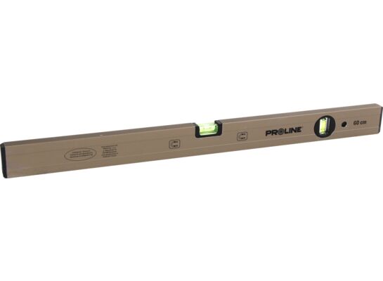 Poziomica aluminiowa anod poziom + pion 2 lib 2 mag 60 cm Proline