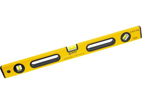 Poziomica z uchwytami na rękę 3 libelki 1200 mm