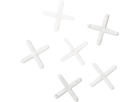 Krzyżyki dystansowe do glazury 5 mm 100 sztuk