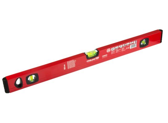 Poziomica aluminiowa 3 libelki dokładność 0,5 mm x 1 m 200 cm Proline hd