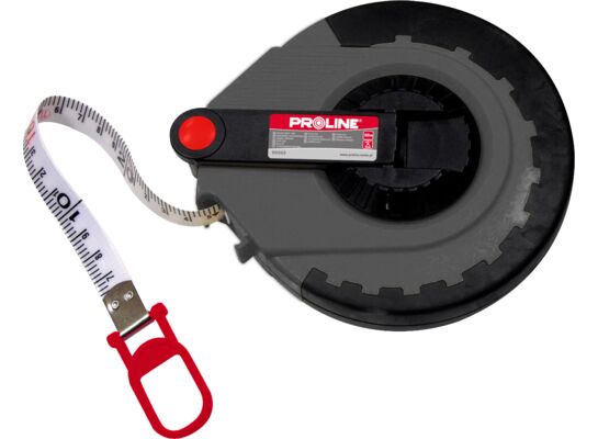 Miara 30 m taśma z włókna szklanego obudowa zamknięta Proline