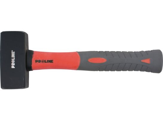 Młotek kamieniarski 1 kg rączka z włókna szklanego 75% GS Proline