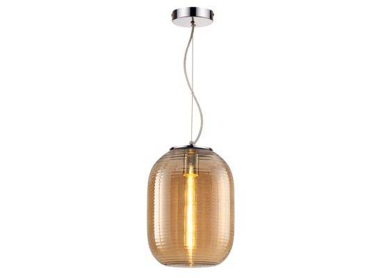 Lampa wisząca Emily amber E27 40W