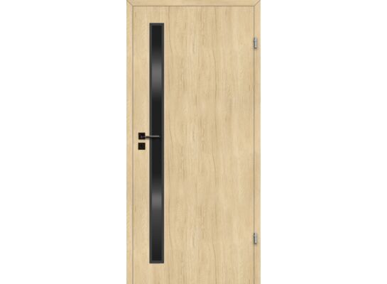 Drzwi wewnętrzne 80P pokojowe Dąb Amber lakierowane VEGA