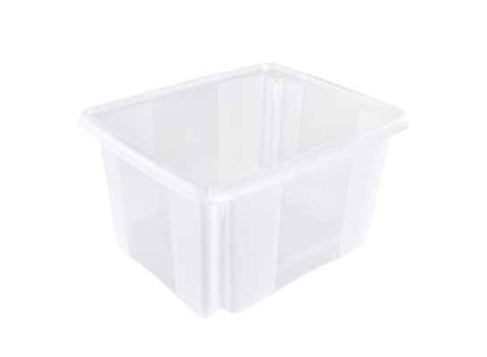 Skrzynka obrotowa EMIL transparentny 24 l