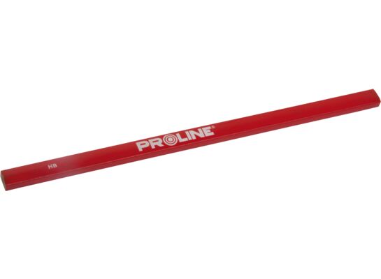 Ołówki stolarskie hb czerwone komplet 12 sztuk Proline