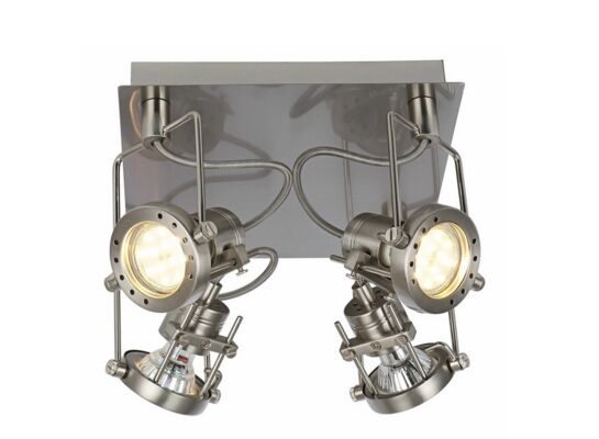 Plafon Fiji satyna 4x GU10 max 50W bez żarówek