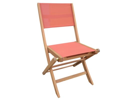 Krzesło ogrodowe Nova 58 x 50 x 90 cm ceglasty