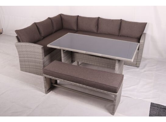 Zestaw Nexus stół sofa i ławka