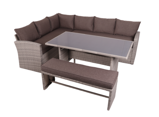 Zestaw Nexus stół sofa i ławka