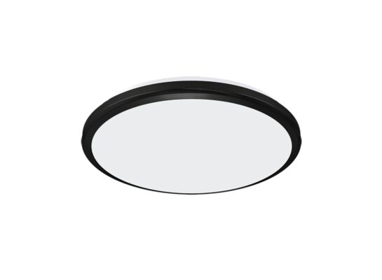 Plafoniera hermetyczna PLANAR LED 24 W black nW strühm