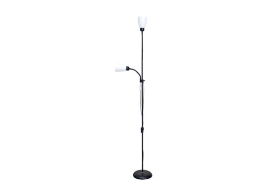 Lampa podłogowa MADER 2 x E27 black STRÜHM