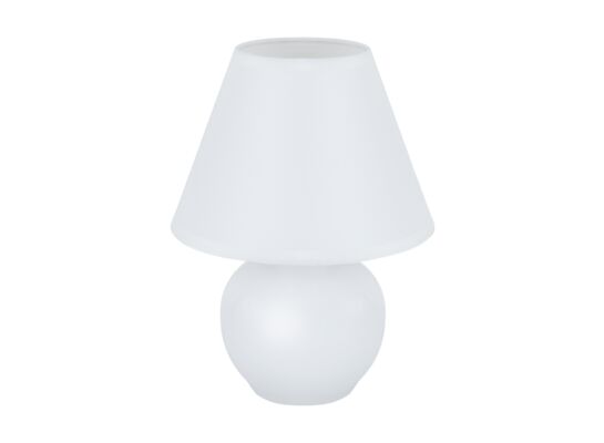 Lampka stołowa GALA E14 white STRÜHM