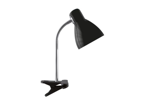 Lampka biurkowa KATI E27 black CLIP STRÜHM