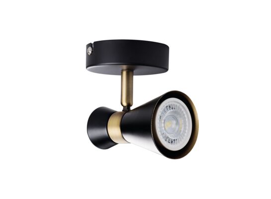 Oprawa ścienno-sufitowa MILENO EL-10 czarno-złoty