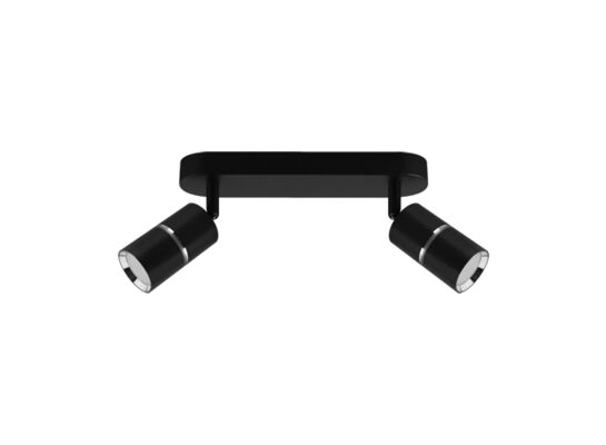 Oprawa ścienno-sufitowa dior SPT GU10 2L black/chrome strühm