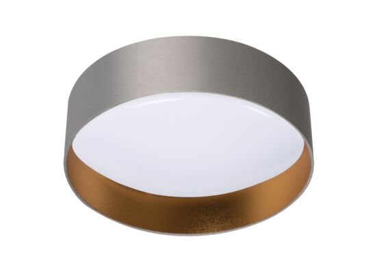 Plafon RIFA LED WW szaro-złoty