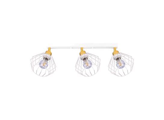Lampa sufitowa DEBE KingBerry 3xE27 10 W biały/złoty