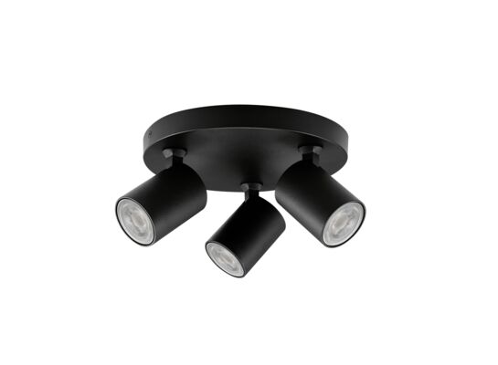 Lampa sufitowa DONO KingBerry 3xGU10 10 W czarny