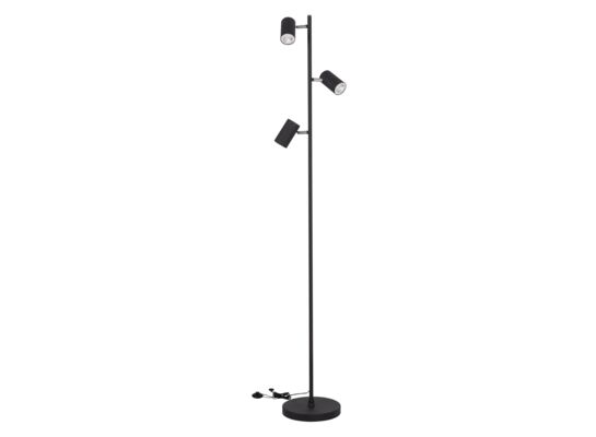 Lampa podłogowa Evalo 3xGU10 10 W czarny