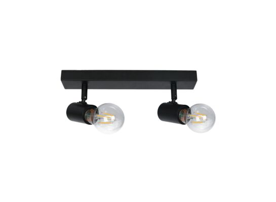 Lampa sufitowa DOLG KingBerry 2xE27 13 W czarny