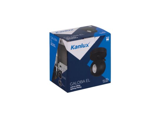 Reflektor GALOBA czarny GU10