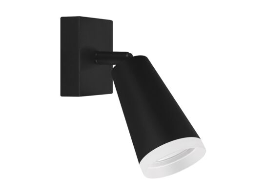 Oprawa ścienno-sufitowa SANA GU10 1D black strühm