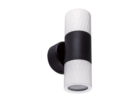 Oprawa dekoracyjna PIANO WLL 2xGU10 black/ white