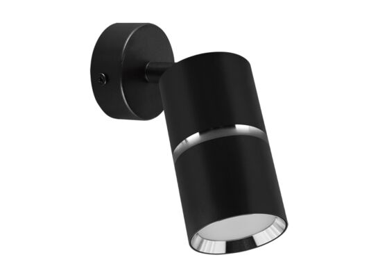 Oprawa ścienno-sufitowa dior SPT GU10 black/chrome strühm